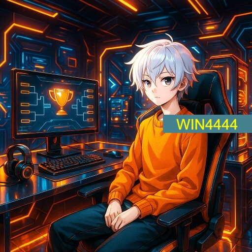 Imagem promocional da WIN4444 mostrando a plataforma e suas vantagens