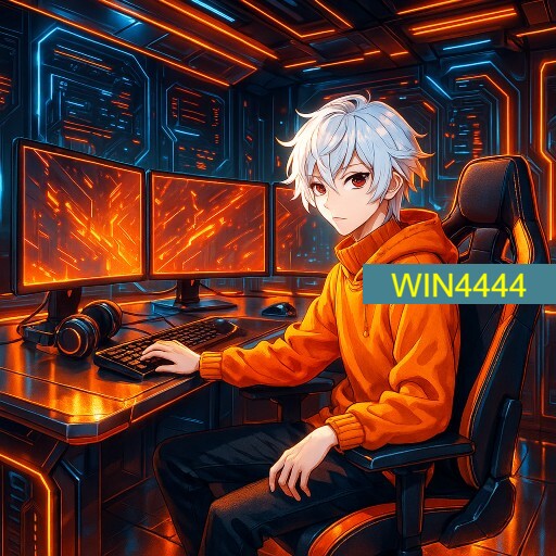 Imagem promocional da WIN4444 mostrando a plataforma e suas vantagens