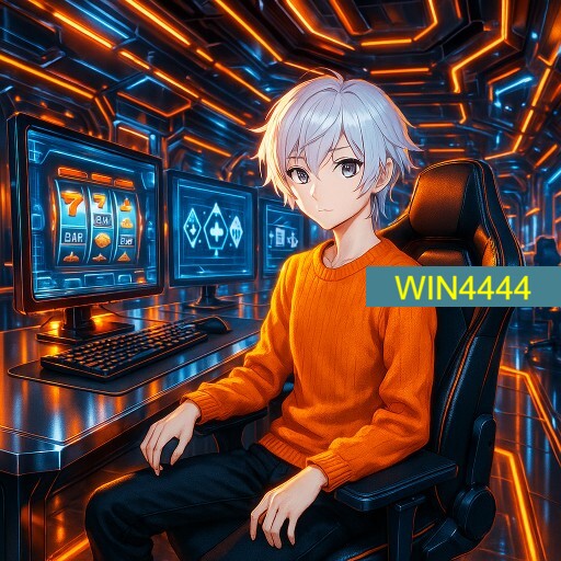 Imagem promocional da WIN4444 mostrando a plataforma e suas vantagens